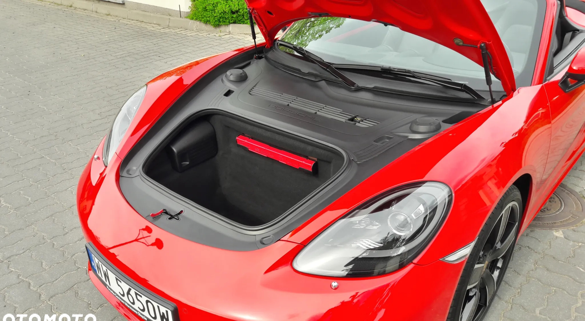 Porsche 718 Boxster cena 265000 przebieg: 58000, rok produkcji 2017 z Warszawa małe 529